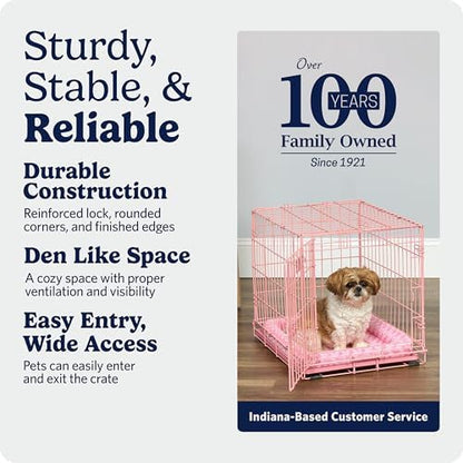 Midwest 24-Inch Pink Single Door iCrate, - Image 5