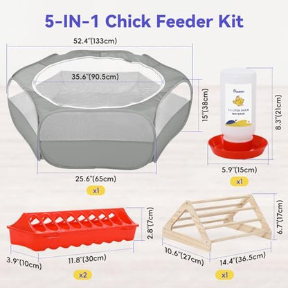 Pawaboo Chick Brooder Box for Chick Starter Kit - Image 6