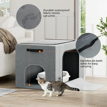 Hidden Cat Litter Box Enclosure - Image 5