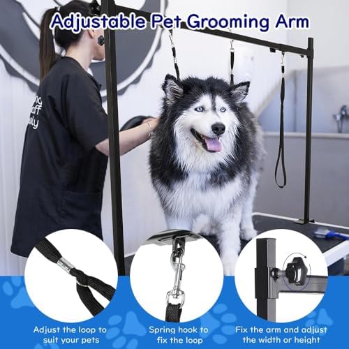 KELIXU Dog Grooming Arm with Clamps - Image 3