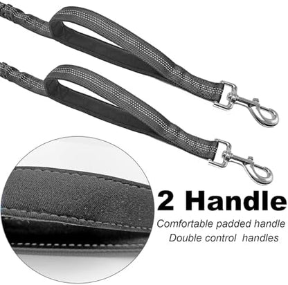 Dual Dog Leash Coupler Double Control Padded Handle - Image 3