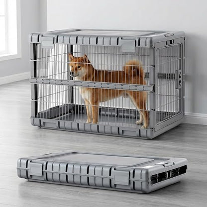 ZOMISIA 36" L Collapsible Dog Crate by Zomisia