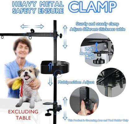 LEIBOU H-Shape Pet Grooming Table Arm - Image 5