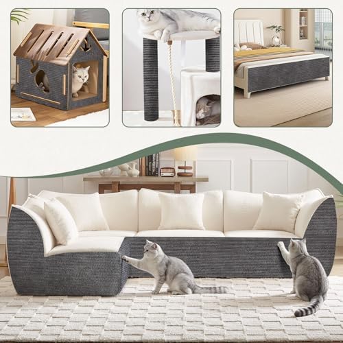 Cat Scratching Mat for Couch, Anti Scratch Furniture Protector - Image 2