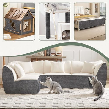 Cat Scratching Mat for Couch, Anti Scratch Furniture Protector - Image 2