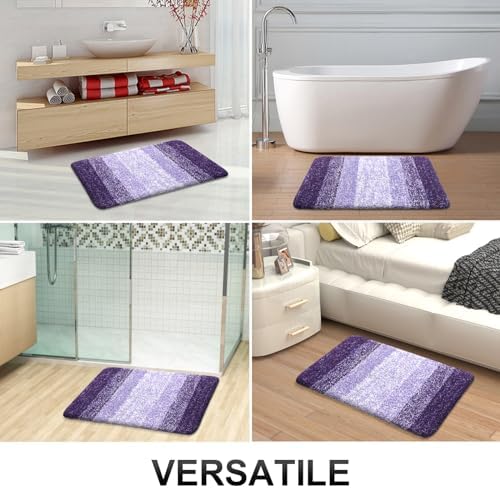 OLANLY Bathroom Runner Rug 70x24, Extra Soft Absorbent Microfiber Bath Rugs - Image 6
