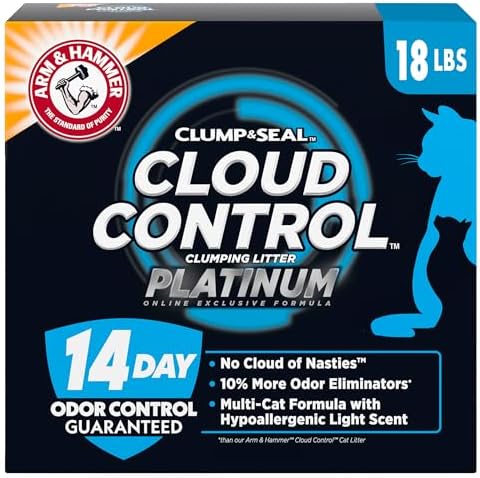 ARM & Hammer Cloud Control Platinum Cat Litter, 18 lbs by ARMHAMMER