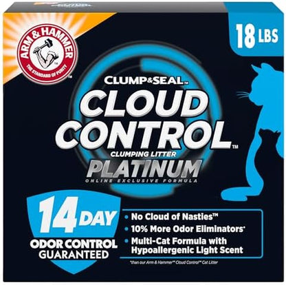 ARM & Hammer Cloud Control Platinum Cat Litter, 18 lbs by ARMHAMMER