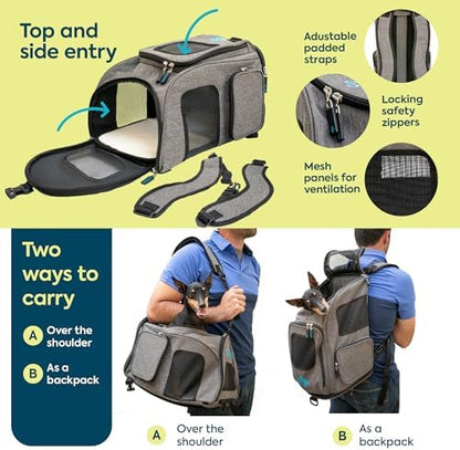 Sherpa 2-in-1 Medium Pet Backpack & Carrier - Image 4