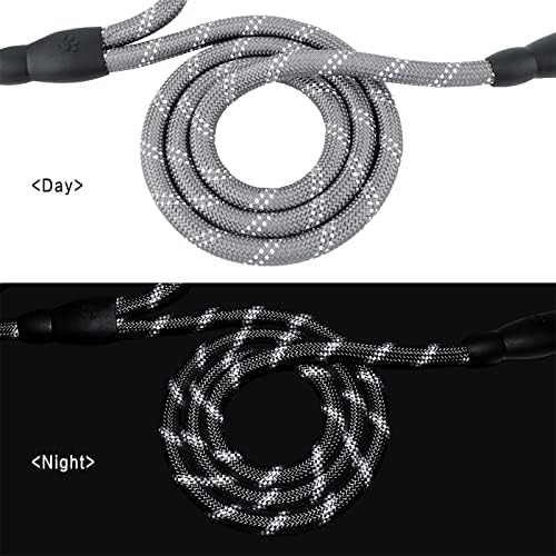 Plutus Pet Rope Dog Leash 6ft Long, Heavy Duty, Reflective Double Handle Leash - Image 5