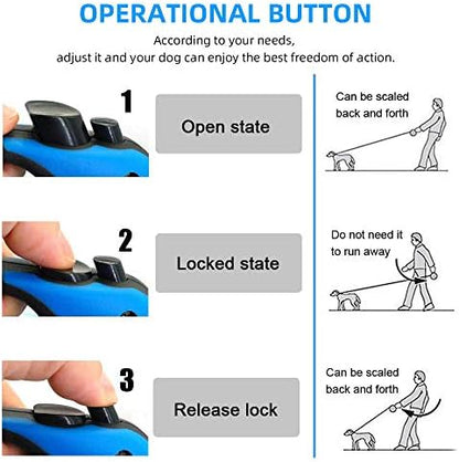 Retractable Dog Leash for Medium - Image 5