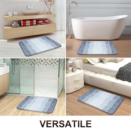 OLANLY Bathroom Runner Rug 44x24, Extra Soft Absorbent Microfiber Bath Rugs - Image 6