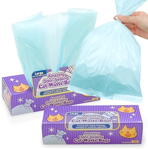 BOS Amazing Odor Sealing Cat Waste Disposal Bags by BOS