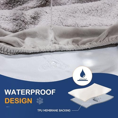 Sunsleek Dog Bed Covers Replacement Washable, Waterproof Sofa Cover - Image 3