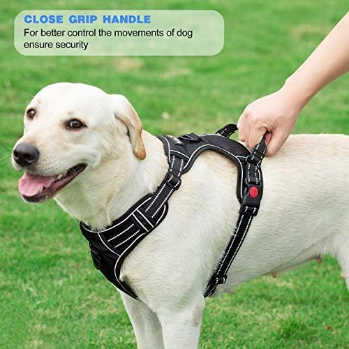 tobeDRI No Pull Dog Harness Adjustable Reflective Oxford Easy Control Medium - Image 6