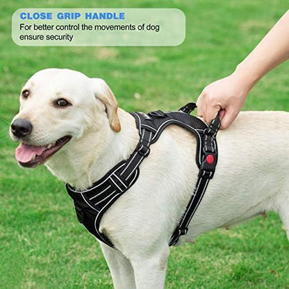 tobeDRI No Pull Dog Harness Adjustable Reflective Oxford Easy Control Medium - Image 5