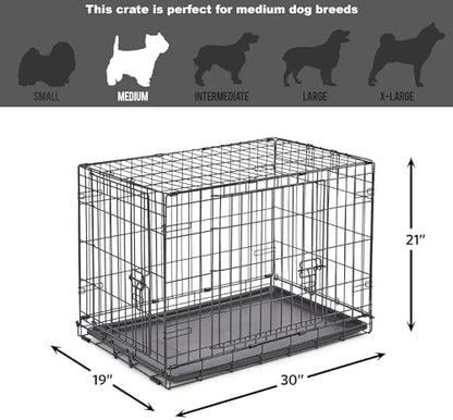 New World by Midwest 30-Inch Double Door Crate, Medium Breeds, 21-40 lbs - Image 6