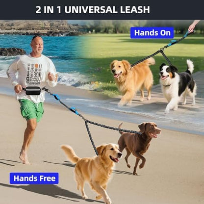 Uppetly Hands Free 2 Dog Running Leash - Image 6