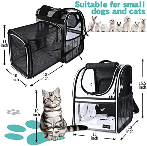 BAGLHER Expandable Pet Carrier Backpack，Pet Bubble Backpack - Image 2