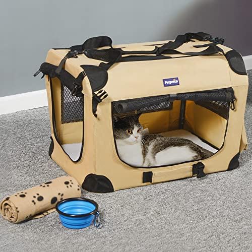 Petprsco Portable Collapsible Dog Crate - Image 2