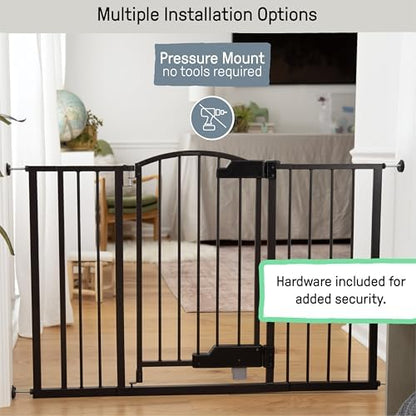 Ingenuity Easy Open Baby Gate & Dog Gate, Hands-Free Open Patent-Pending Foot - Image 3