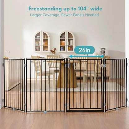 No Pawblems Freestanding Dog Gate - Image 3