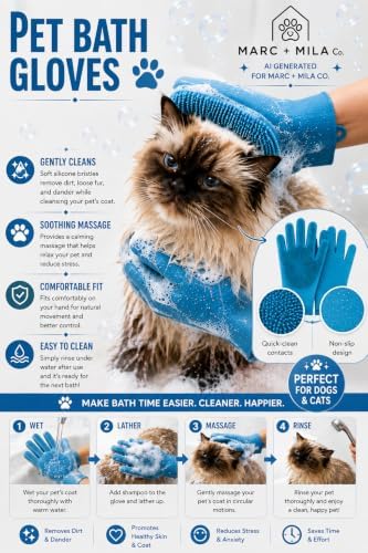 6-Piece Dog and Cat Grooming Kit - Image 4