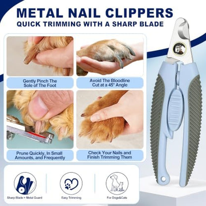 Blue Large Dog Nail Clipper - Image 5