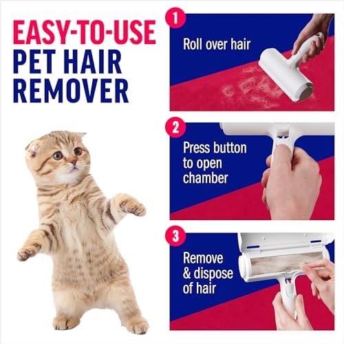 ChomChom Roller Pet Hair Remover – Original Size Reusable Lint Roller - Image 3