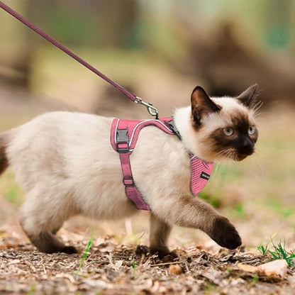 Cat Harness, Cat Harness and Leash Set, Soft and Breathable Vest - Image 4