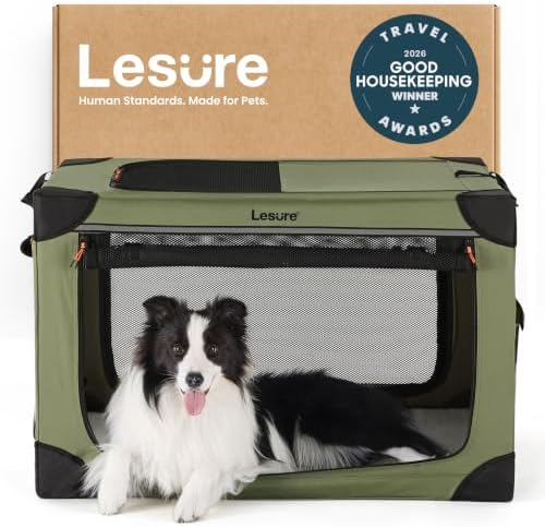 Lesure Today Show Soft Collapsible Dog Crates by Lesure