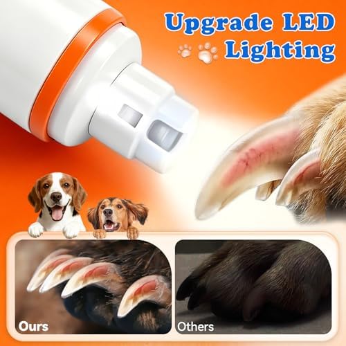 Dog Nail Grinder with LED Light - Image 3