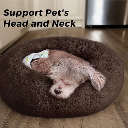 Calming Round Dog Bed & Cat Bed - Image 2