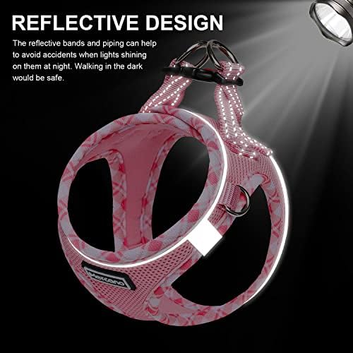 Mercano Soft Mesh Dog Harness and Leash Set, Step-in Reflective Breathable - Image 6