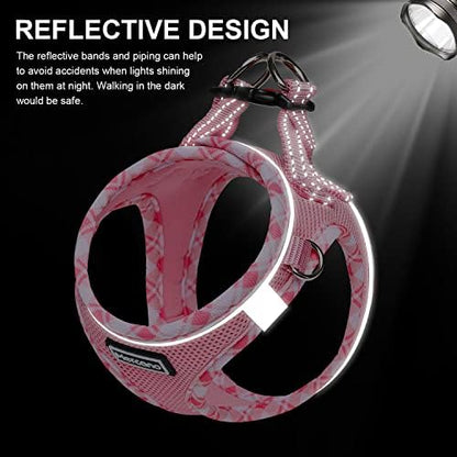 Mercano Soft Mesh Dog Harness and Leash Set, Step-in Reflective Breathable - Image 6