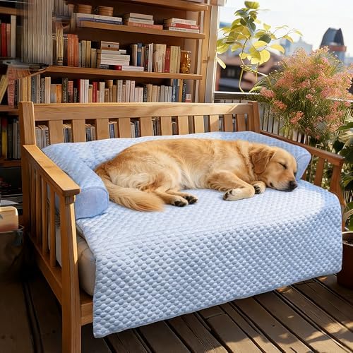 WATANIYA PET Cooling Dog Bed, Washable Cooling Mat by WATANIYAPET
