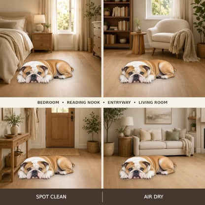 3D Realistic Dog Shaped Bath Mat & Floor Rug - Image 6