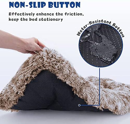 Dog Bed Crate Pad Plush Soft Dog Crate Bed - Image 5