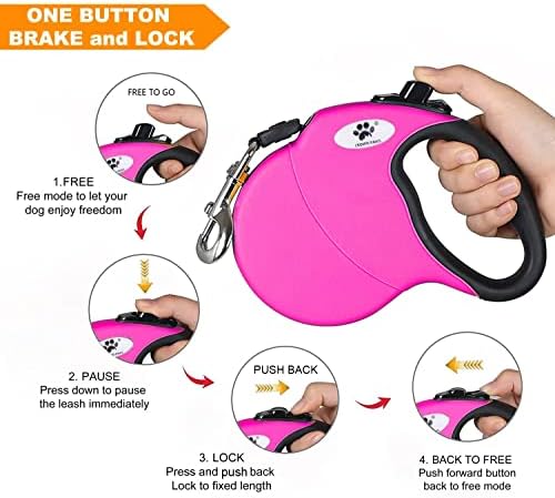 13ft Retractable Dog Leash for Small Breed Dogs up to 22 lbs - Image 5