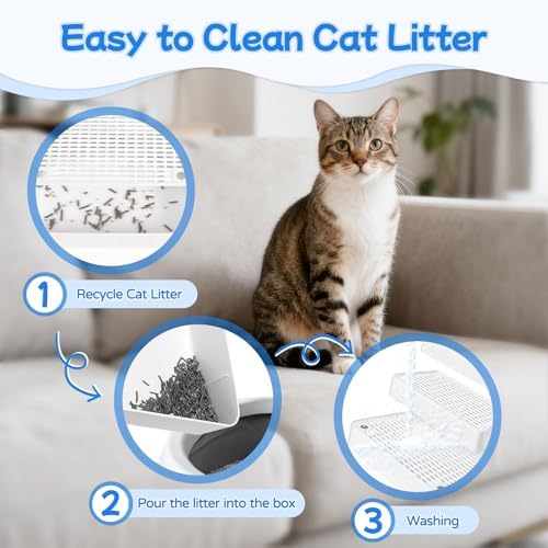 Extra Large 3 Steps Litter Box Ramp, Adjustable Cat Litter Box Step - Image 5