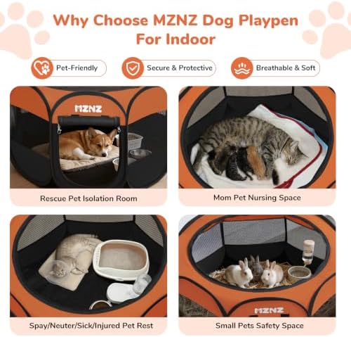 Dog Cat Small Animal Puppy Playpen Crate - Image 3