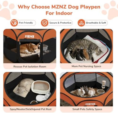 Dog Cat Small Animal Puppy Playpen Crate - Image 3