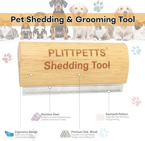 Dog Brush for Shedding, Deshedding Grooming Tool for Dogs - Image 4