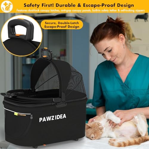 PAWZIDEA Portable Small Dog Crate - Image 4