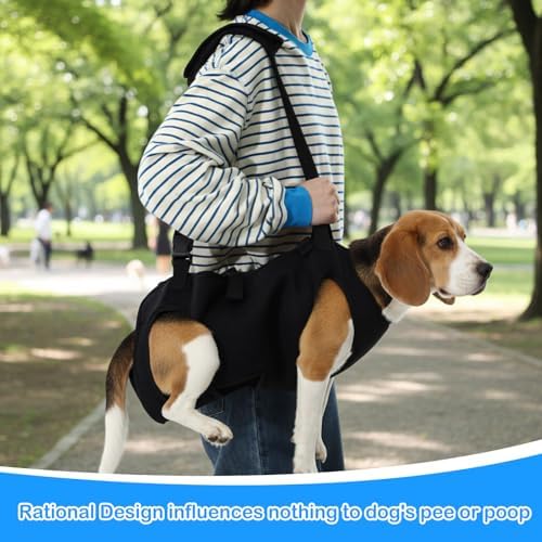 Shinylin Dog Carry Sling Emergency Backpack Dog Lift Harness - Image 5
