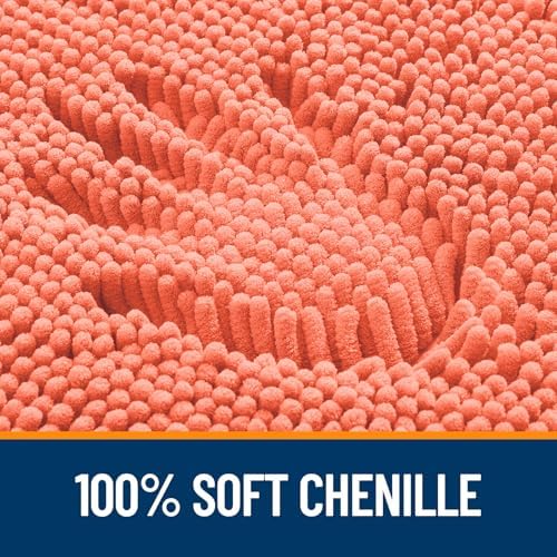 OLANLY Small Bathroom Rugs 24x16, Extra Soft Absorbent Chenille Bath Rugs - Image 3