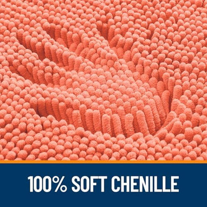OLANLY Small Bathroom Rugs 24x16, Extra Soft Absorbent Chenille Bath Rugs - Image 3