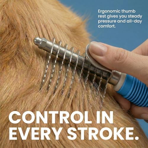 Poodle Dematting Fur Rake Comb Brush - Image 3