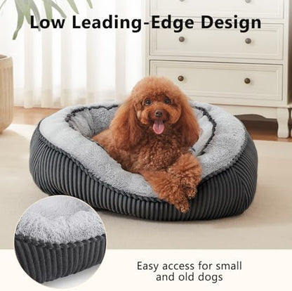 Dog Beds for Medium Small Dogs, Washable Pet Bed - Image 2