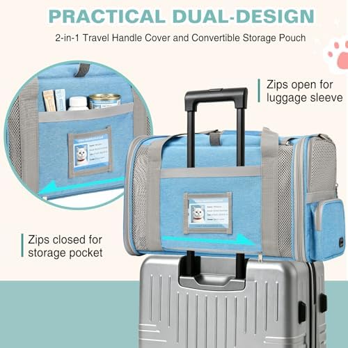 Soft Cat Carrier for Anxious Pets - Image 6